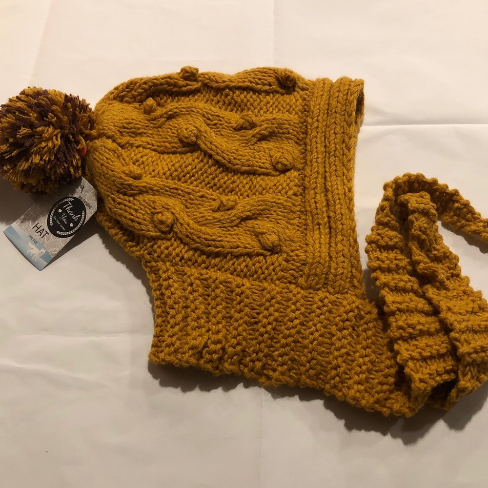 Cute Knit Pom Pom Beanie Winter Hat❄️🧶⛄️